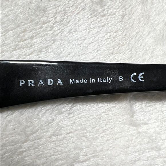 Prada Women's Butterfly Frame Sunglasses SPR 181 Black - COA - Picture 8 of 13